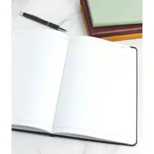 Nappa Textured PU Leather Notebook - Custom Corporate Gift