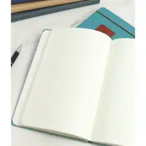 Strauss Leather Patch Business Notebook - Custom Corporate Gift