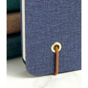 Strauss Leather Patch Business Notebook - Custom Corporate Gift