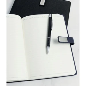 Meta Sewn Binding Corporate Notebook - Custom Corporate Gift