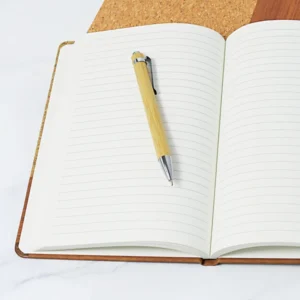 Corkwood Eco-Friendly Corporate Notebook - Custom Corporate Gift