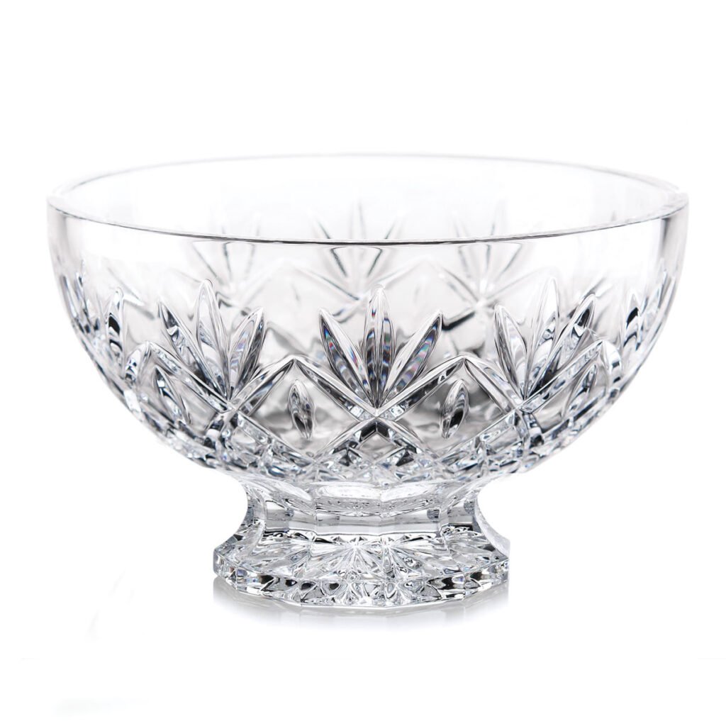Waterford Lismore Footed Crystal Bowl