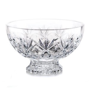 Waterford Lismore Footed Crystal Bowl