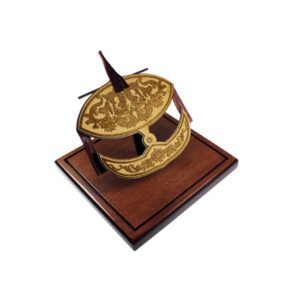 3D Wooden Miniature Tengkolok Headdress on Display Base