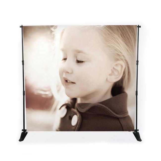 Telescopic Adjustable Backdrop Banner Stand
