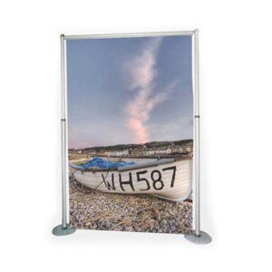 Twin-Pole Banner Frame Stand