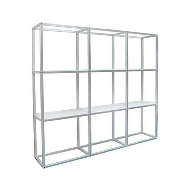 Modular Aluminium Shelving Display System