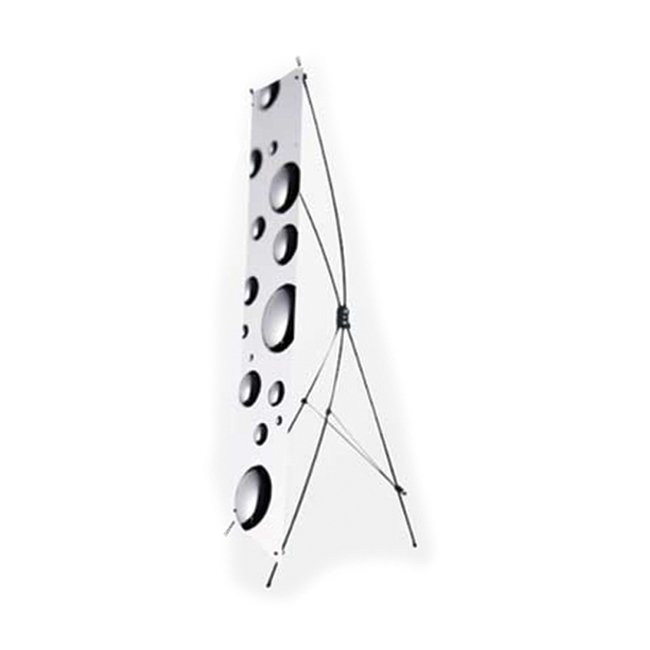X-Banner Stand White Graphic