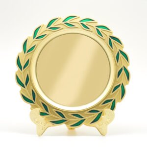 Emerald Laurel Decorative Presentation Plate