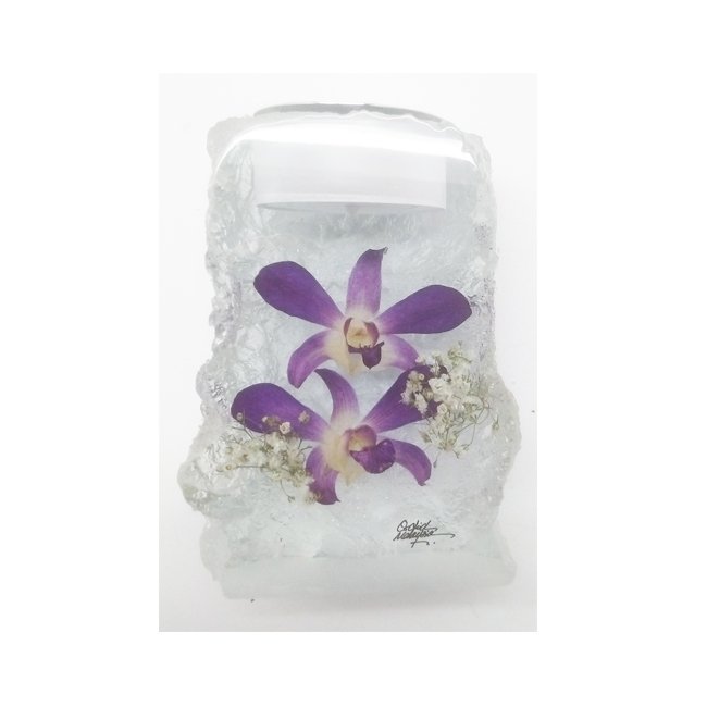 Orchid Acrylic Card Holder