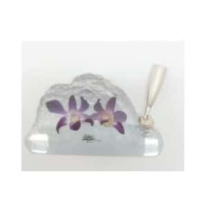 Orchid Acrylic Pen Holder