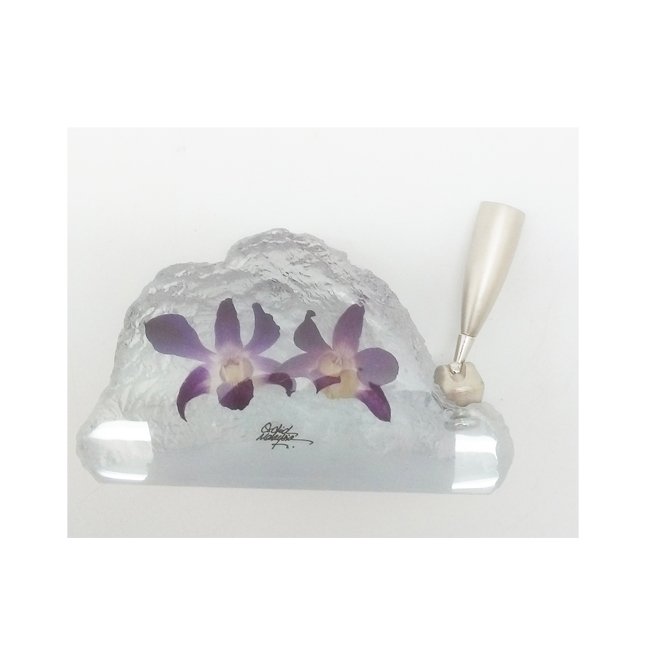 Orchid Acrylic Pen Holder