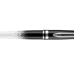 Gradient White-to-Black Barrel Pen