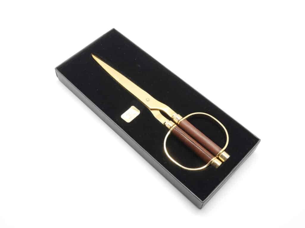 Executive Gold Scissors in Presentation Box