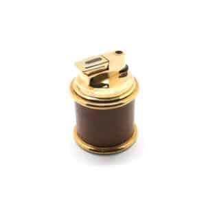 Executive Gold and Brown Table Lighter