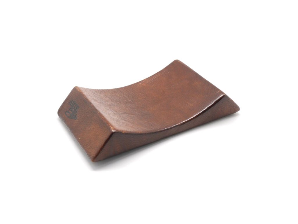 Executive Curved Brown Pen Rest