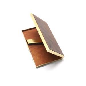 Executive Hinged Business Card Case