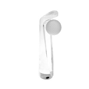 Crystal Golf Putter and Ball Award
