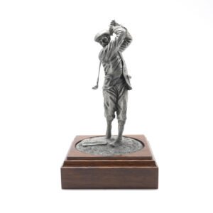 Pewter Lady Golfer Figure