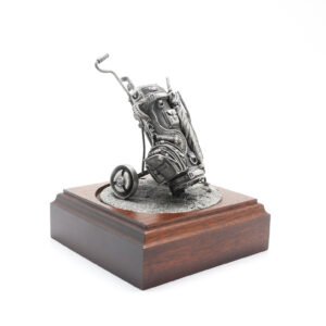 Pewter Golf Trolley with Bag