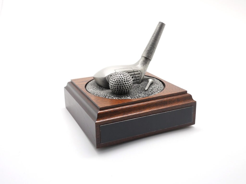 Pewter Driver and Ball Award