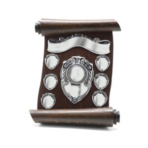 Pewter Perpetual Golf Scroll Plaque