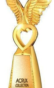 Acrux Gold-Plated Winged Heart Trophy – HMGT25