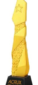 Acrux Gold Star Obelisk Trophy HMGT39