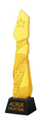 Acrux Gold Star Obelisk Trophy HMGT39