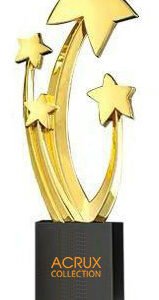 Acrux Gold-Plated Shooting Star Trophy II – HMGT49