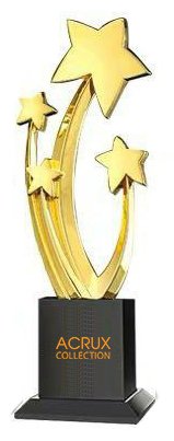 Acrux Gold-Plated Shooting Star Trophy II – HMGT49