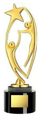 Acrux Gold-Plated Dancing Under Stars Trophy – HMGT58