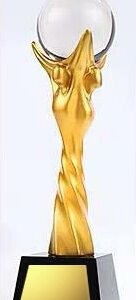 Acrux Gold Human Figures Sceptre Trophy HMGT62