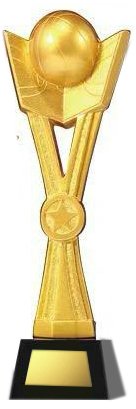Acrux Gold Basketball Trophy HMGT71
