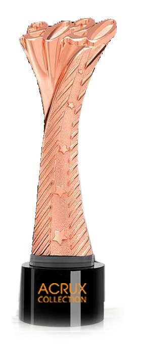 Acrux Rose Gold Flame Wave Trophy HMGT76