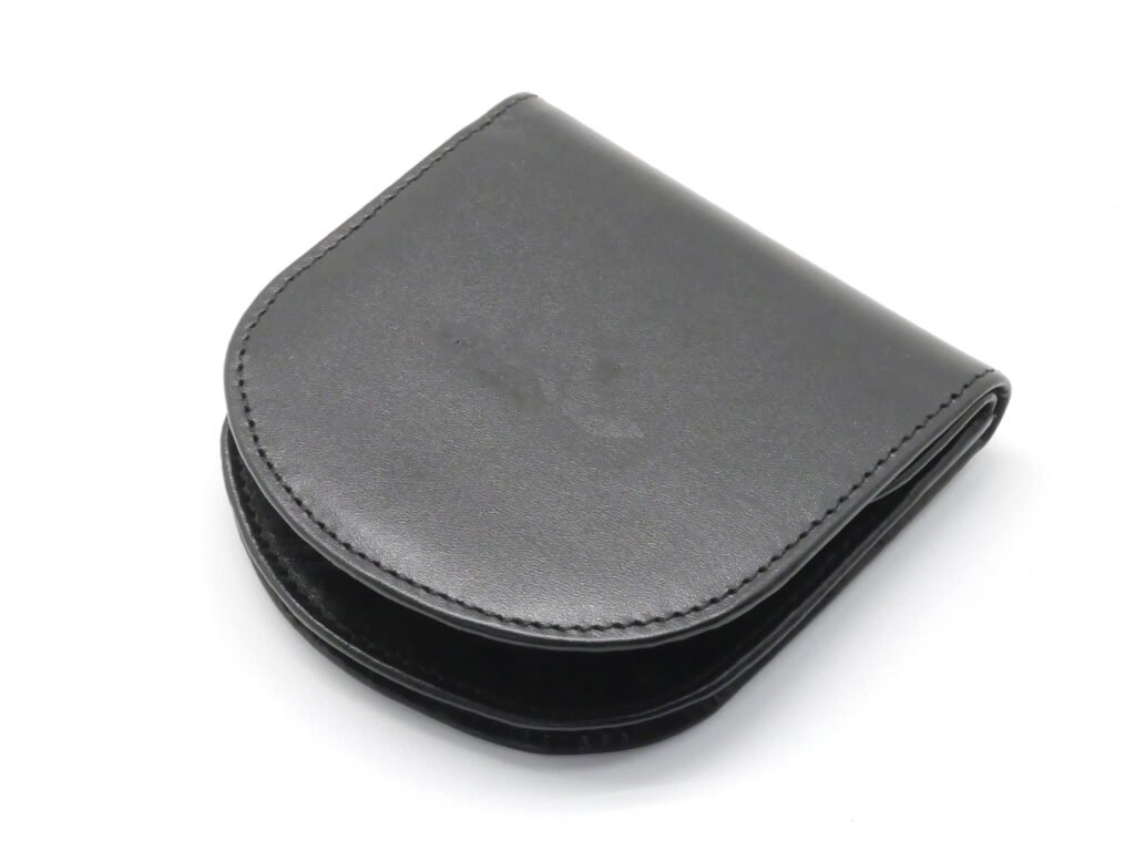 Folding Leather Business Card Holder