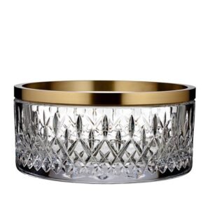 Waterford Lismore Reflection Gold Band 25cm Bowl