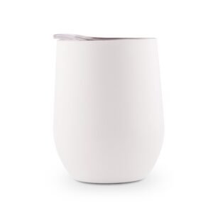 Personalised Stemless Wine Tumbler with Lid