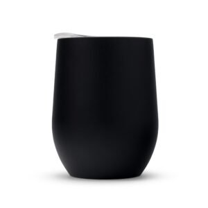 Personalised Stemless Wine Tumbler with Lid