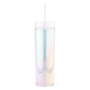 Personalised Skinny Tumbler with Straw