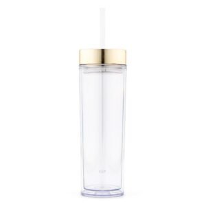 Personalised Skinny Tumbler with Straw