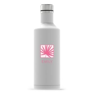 Personalised Square-Shoulder Water Bottle