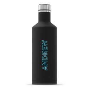 Personalised Square-Shoulder Water Bottle