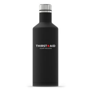 Personalised Square-Shoulder Water Bottle