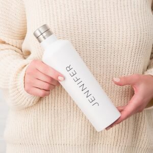 Personalised Slim Water Bottle