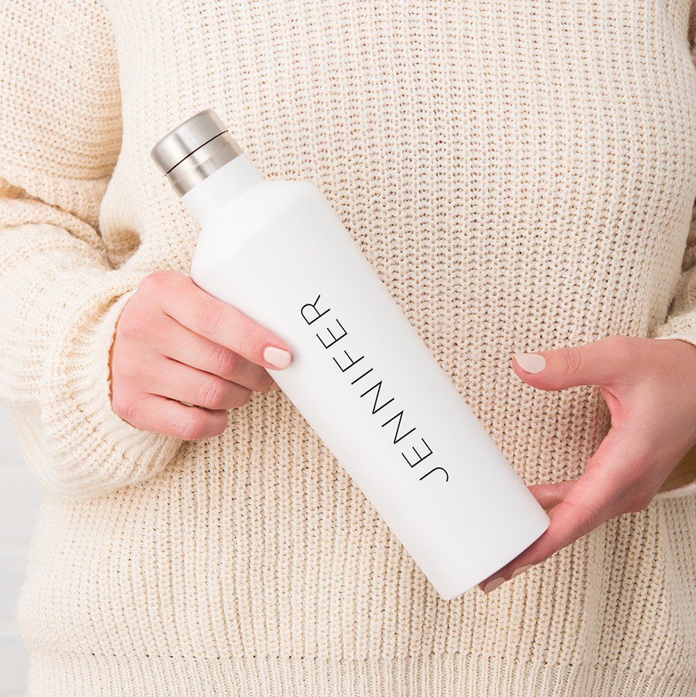 Personalised Slim Water Bottle
