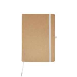 Kraft Notebook with Colour Elastic Band