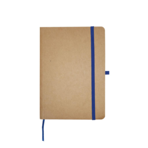 Kraft Notebook with Colour Elastic Band