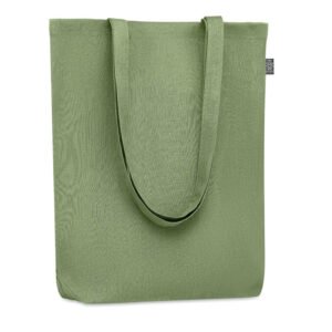 Heathered Fabric Tote Bag with Long Handles