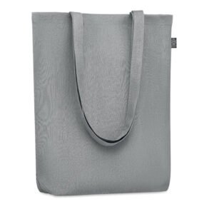 Heathered Fabric Tote Bag with Long Handles